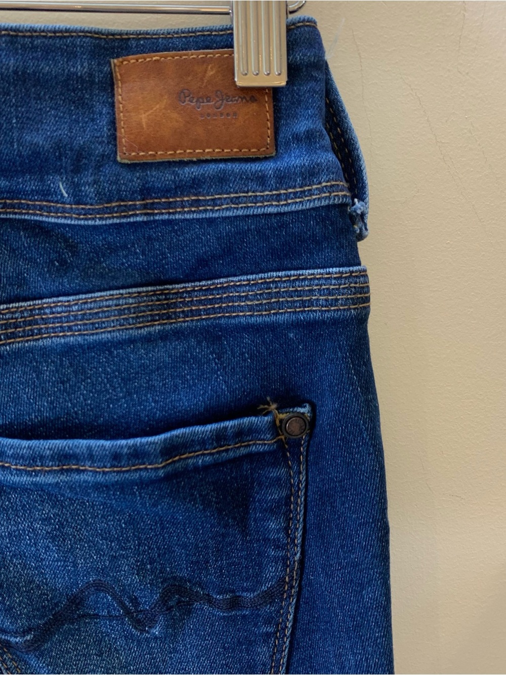 Pepe Jeans London Vera Low Waist Slim Leg Skinny Jeans